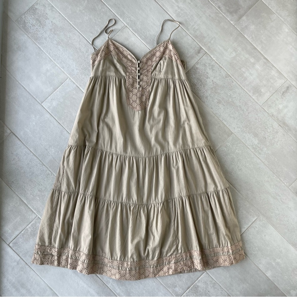 BCBGirls Tan Midi Dress